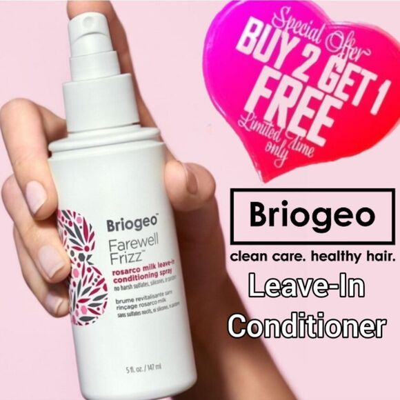 BRIOGEO Rosarco Milk Leave in Conditioning Spray - Picture 1 of 13